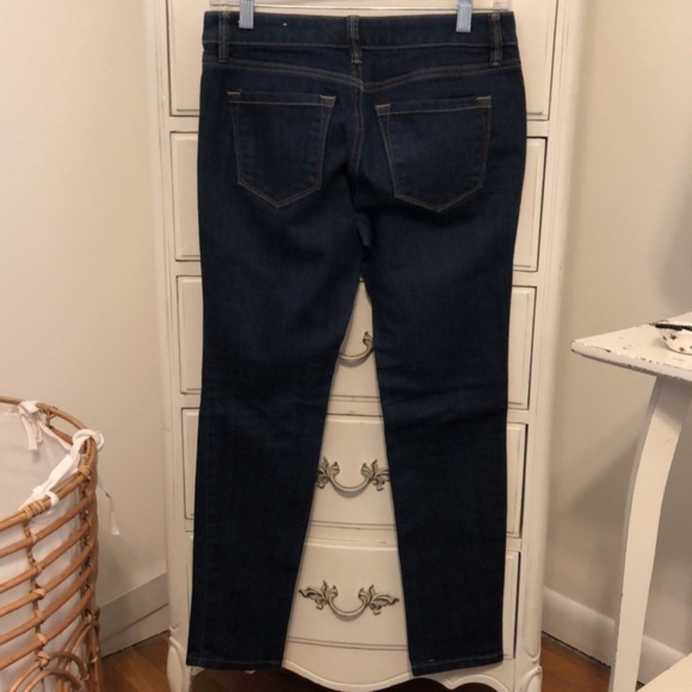 Ann Taylor LOFT Dark Wash Modern Skinny Stretch Jeans size 2P - Picture 3 of 8